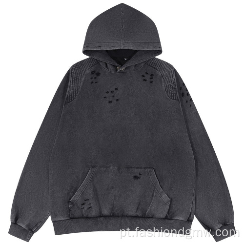 Mens Streetwear Hoodie angustiado